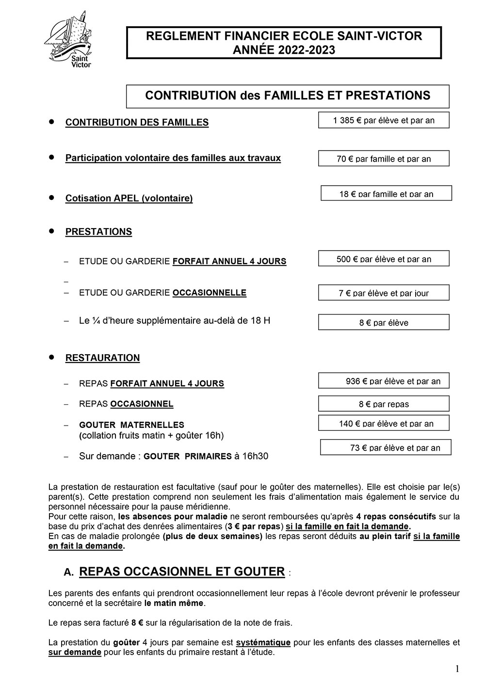 REGLEMENT FINANCIER 2021 2022 1